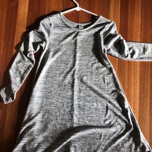 Long sleeve sweater dress